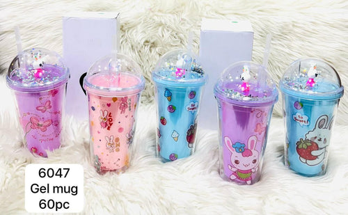 Fancy Gel Sipper Mug